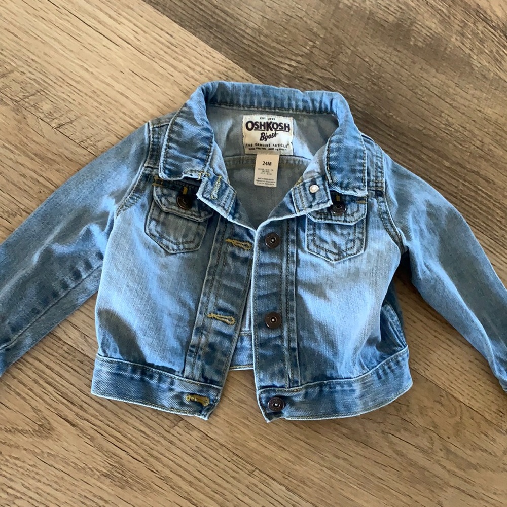 Baby jean jacket